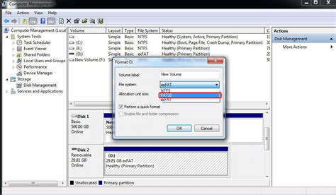 fat32 or exfat|can't format to fat32 only exfat.